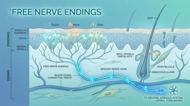 Free Nerve Endings How Your Body Feels Pain and Heat Free Nerve Endings How Your Body Feels Pain and Heat
