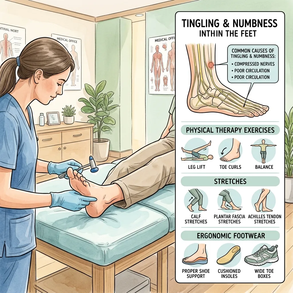 How Is Tingling and Numbness in the Feet Treated
