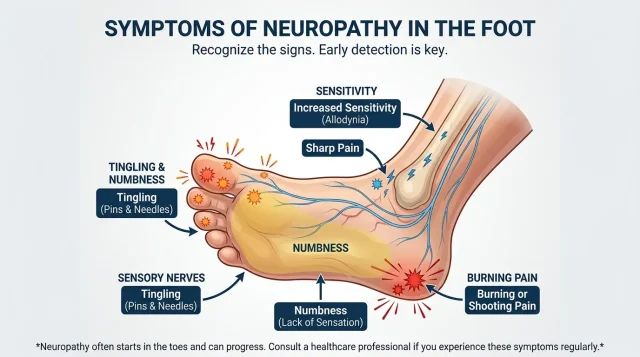 Neuropathy in the Foot Symptoms Signs You Shouldn't Ignore