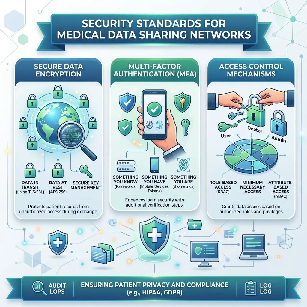 What Are the Security Standards for a Medical Data Sharing Network