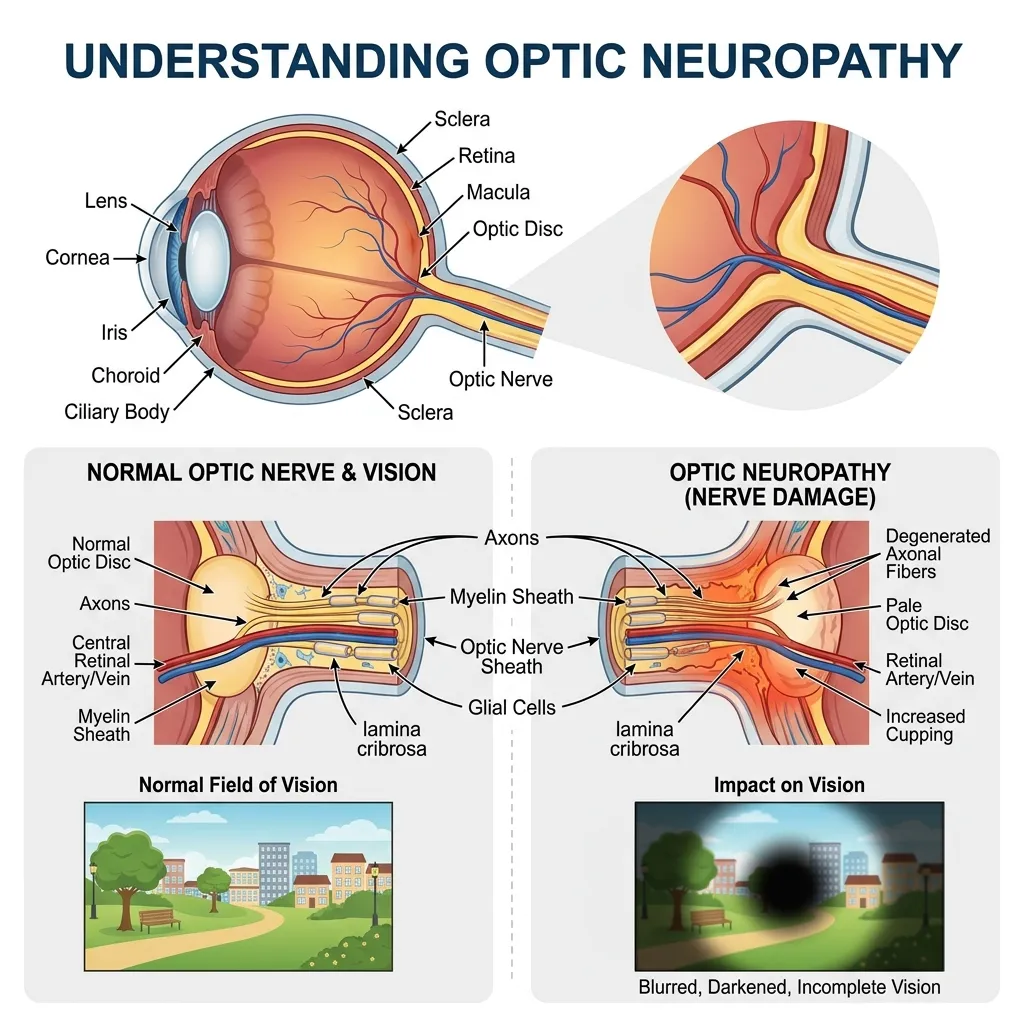 What is optic neuropathy