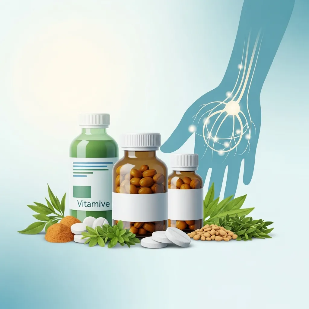 Which supplements support natural nerve regeneration