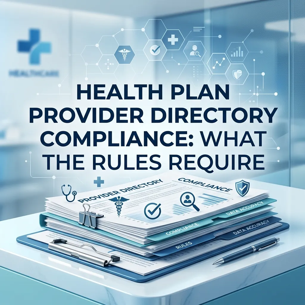 Health Plan Provider Directory Compliance What the Rules Require